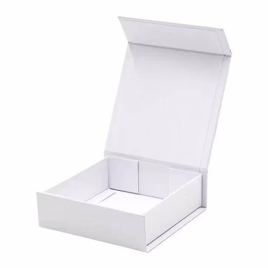 Boîte d'emballage cadeau en carton pliable pour cosmétiques, maquillage, bijoux, vêtements, papier magnétique pour montre, fête de mariage, festival, emballage cadeau avec ruban