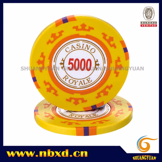 Jeton de poker Clay James Bond Casino Royale 14G